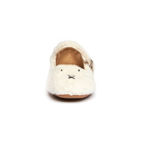 ✨️BNIB✨️ Miffy x The Korner Mary Jane Lambswool Loafers, Size 36 (US 6) 🐰 - Picture 5 of 16